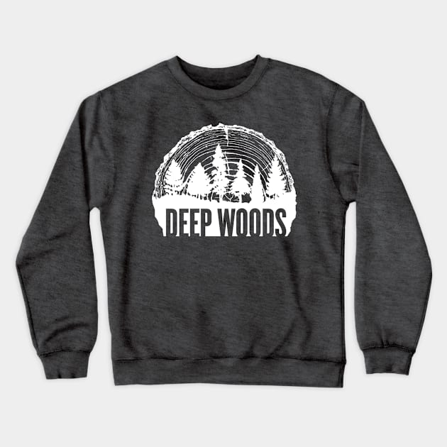 Deep Woods Crewneck Sweatshirt by cre8play